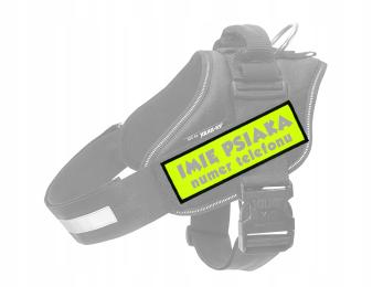 Odblaskowa Nakładka Rzep Na Szelki JULIUS-K9 1-4