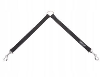 amiplay Dwójnik do smyczy Basic S Czarny