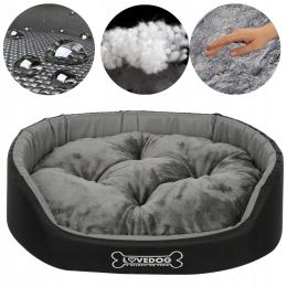 Legowisko dla psa kota Antyalergiczne posłanie kanapa kojec Lovedog M 60x50