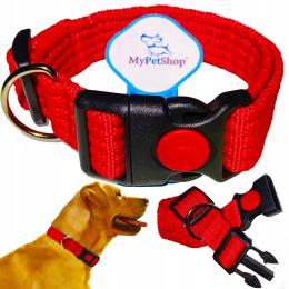 Obroża Dla Psa Bardzo Mocna 25mm. Płynna regulacja. Blokada zapięcia.