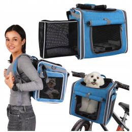 Transporter na rower plecak torba fotelik do auta dla psa kota duży mocny