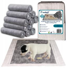 Podkłady dla psa do sikania chłonne higieniczne maty jednorazowe 60x60 40sz