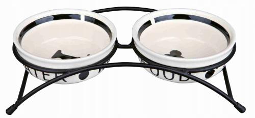Trixie Zestaw misek psa Eat on Feet 0,25l 13 cm