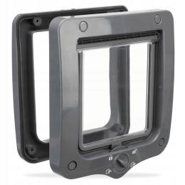 Drzwi Drzwiczki Wahadłowe Dla Kota Psa Z Blokadą Trixie 4-Way 20x22cm/5mm