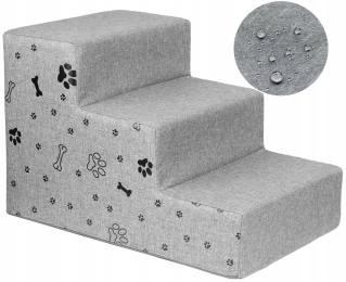 Schody Schodki Dla Psa Kota Rampa Podest 3 Stopnie Wodoodporne Antypoślizg