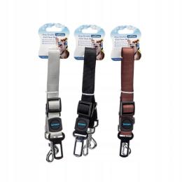 Podwójny pas bezpieczeństwa dla psów do samochodu