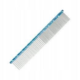 Chadog Ideal Dog grzebień metalowy mieszany długość 19 cm niebieski