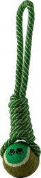 Zippy Piłka tenisowa na sznurku Zabawka sznurkowa dla psa szarpak 26cm