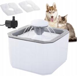 Automatyczne Poidełko Dla Kota Psa Fontanna Wodna Filtry Poidło Miska