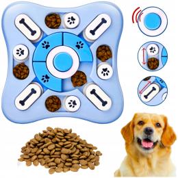 Zabawka Miska Edukacyjna Interaktywna Dla Psa Kota Na Karmę Przysmaki Duża