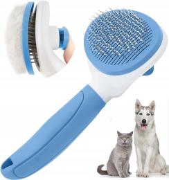 Szczotka Do Sierści Dla Psa Kota Królika Samoczyszcząca Trymer Grzebień