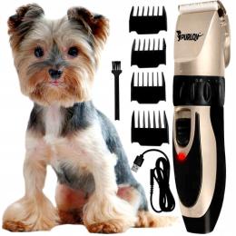 Maszynka Do Strzyżenia Psa Kota Kotów Psów Zestaw Golarka +4 Nakładki