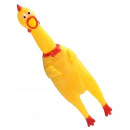 Gumowy Kurczak Dla Psa Gryzak Piszcząca Zabawka