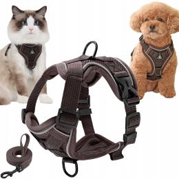 Szelki Bezuciskowe Typu Guard Smycz dla Kota Psa