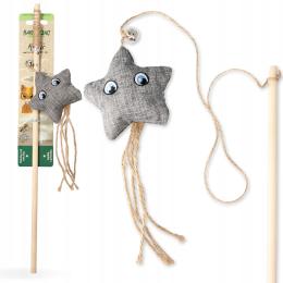 Wędka dla kota gwiazdka