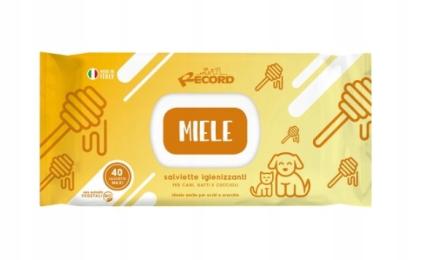 Record chusteczki Maxi nawilżane Miód 40 szt.