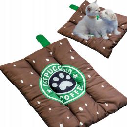 Petstory Poduszka Mata do spania Legowisko dla Psa kota Coffee 55x42 CM