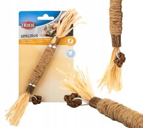 Gryzak Patyk Z Matabi Z Frędzlami Zabawka Trixie Dla Kota 24 CM