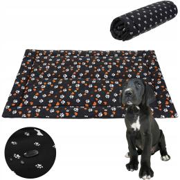 Legowisko Mata Materac dla Psa Kota Pomarańcz Wodoodporny M 70x50 cm