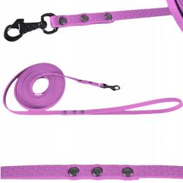 Smycz Linka Wodoodporna Miękka Mały Pies Biothane Pvc Bezzapachowa 3M 10MM