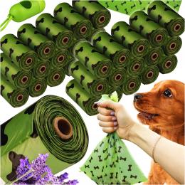 Woreczki Na Psie Odchody Worki Dla Psa Na Kupy Zapachowe 450 Szt Etui