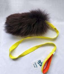 Szarpak Owca ciemna Zayma Long z amortyzatorem kolor: żółty