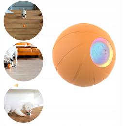 Interaktywna Uciekająca Piłka Dla Małych Psów Kotów Cheerble Wytrzymała Led