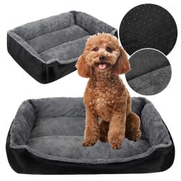 Duże Legowisko dla Psa Kota Kojec Posłanie 60 x 45 cm Miękkie i Puszyste