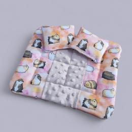 Legowisko świnka morska, powiększone miękkie