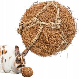 Trixie Piłka kokosowa zabawka królika kawii szczura chomika gryzoni 6 cm