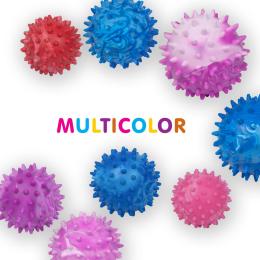 Pet Nova Piłka multikolor z wypustkami rozm. 4,5cm aromat wanilia pływająca