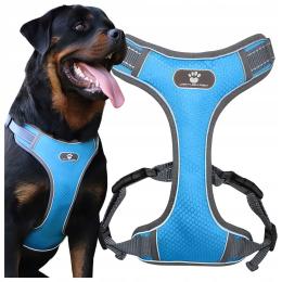 Szelki Dla Psa Guard Dużego Średniego Obroża r.XL Odblaskowe Regulowane