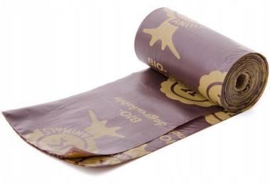 Biodegradowalne woreczki na psie odchody 15 szt