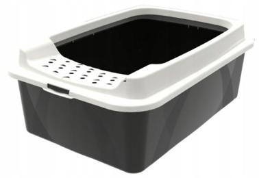 Kuweta Toaleta Dla Kota Z Wejściem Bonnie Duża czarna