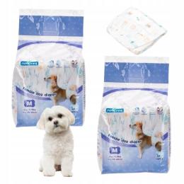 Pampersy dla psa Pieluchy dla suczki psów M 4-8 kg 26-46 cm 10 szt. Nobleza