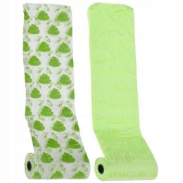 Worki Na Psie Odchody bio eko woreczki zielone 240 szt mocne i wytrzymałe