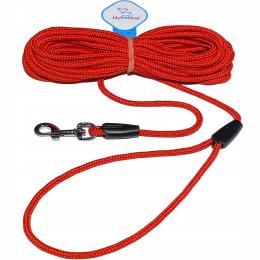 Smycz dla psa. Linka szkoleniowa 15 metrowa- 5mm.