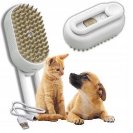 Szczotka Parowa Dla Psa, Kota, Królika Elektryczna Do Pielęgnacji Sierści