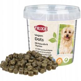 Trixie Vegan Soft Snack Dots, przysmak, z pietruszką i tymiankiem, 200 g