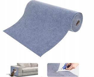 200x40cm Samoprzylepna mata do drapania dla kota Przycinana Jasnoszara