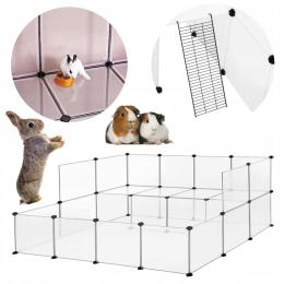 Kojec Wybieg Zagroda dla Małych Gryzoni Świnki Królika Składana Klatka