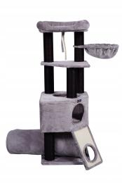 Drapak dla kota domek wieża legowisko duży XXL mata do drapania tunel