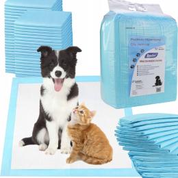 Podkłady chłonne i maty dla psów 60x60 Bacler Pets 40 szt.