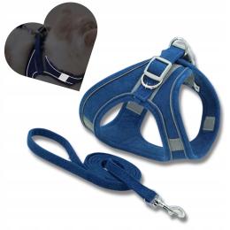 Smycz Szelki Dla Psa Kota Królika Yorka Lekkie Obroża odblaskowe 137 L