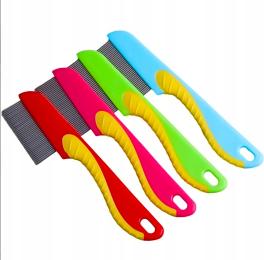 Grzebień do wyczesywania usuwania Pcheł, Kleszczy, Wszy u Psa, Kota