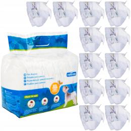Pampersy Pieluchy Dla Psa Psów Suczki 10-20kg 12sz