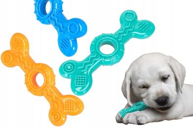 Gryzak dla psa szczeniaka zabawka czyszcząca zęby aport Tpr 14,5 cm