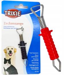 Trixie Pęseta szczypce do wyciągania kleszczy na kleszcze psa kota