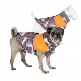 Kurtka dla psa zapinana na grzbiecie w liski Zipper Joni S