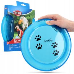 Frisbee Latający Dysk Zabawka Aportowania Psa 23 cm Talerz Spodek Psów Ring